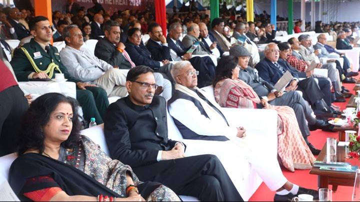 राज्यपाल श्री मंगुभाई पटेल की गरिमामय उपस्थिति में गणतंत्र दिवस समापन समारोह सम्पन्न